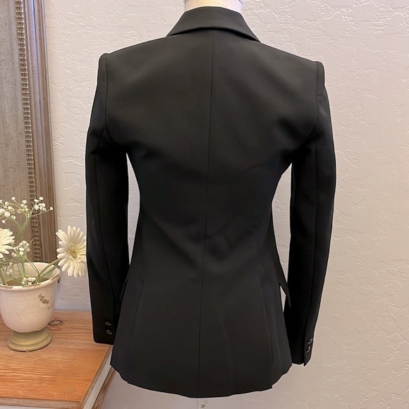 🆕 L’AGENCE Chamberlain Black Blazer- Size 00 - Picture 5 of 13
